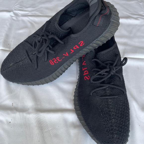 Adidas Yeezy boost 350 V2 black/red main image 13